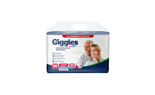 PAÑAL ADULTO GIGGLES PREMIUM M 30UN
