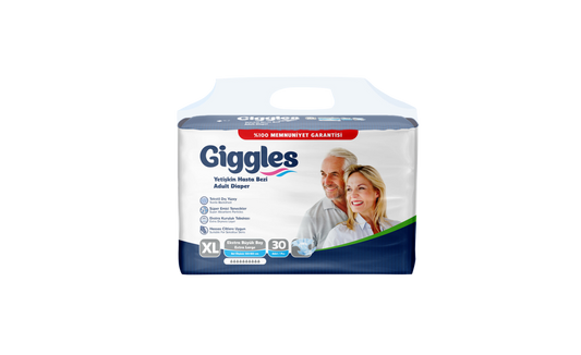PAÑAL ADULTO GIGGLES PREMIUM XL 30UN